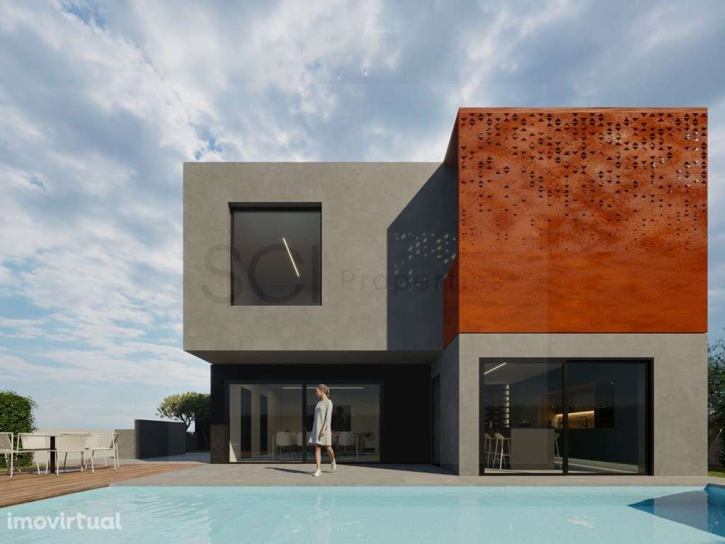 Moradia T4 Isolada Aroeira Piscina e Garagem Lote de 380 m2 - Grande imagem: 5/38