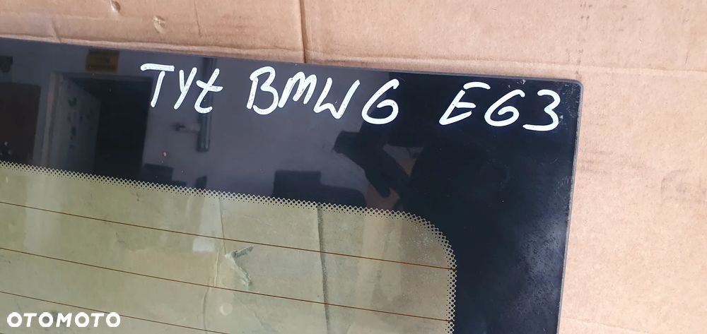 Szyba tył tylna karoseryjna BMW 6 E63 AS2 - 7