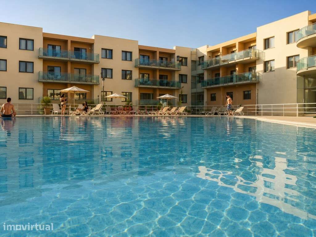 Ericeira - T0 mobilado -piscina - junto à Praia Ribeira d'Ilhas - Grande imagem: 2/14