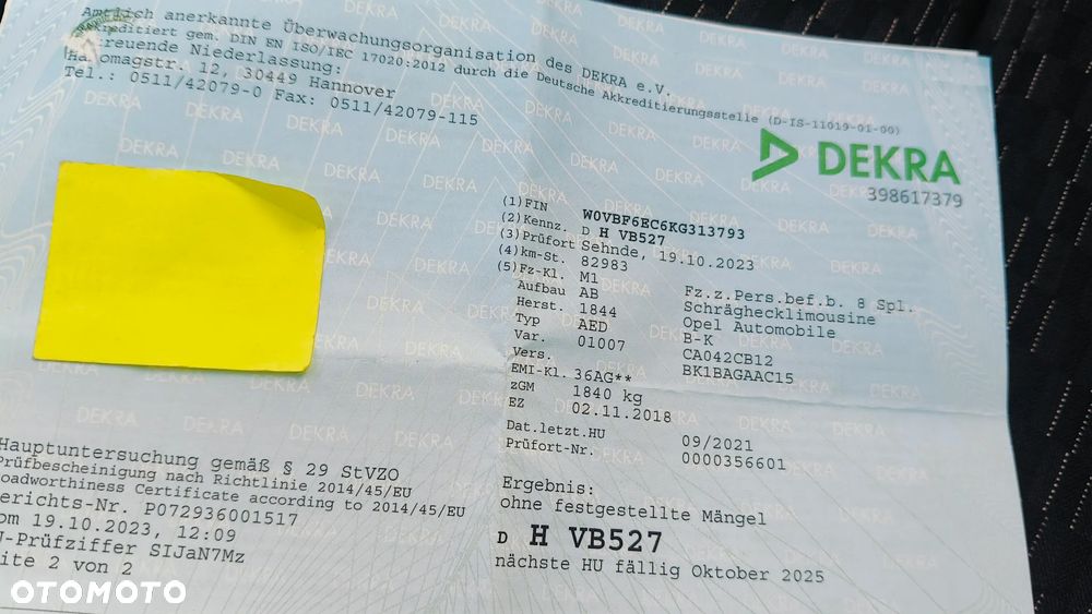 Opel Astra 1.4 Turbo Start/Stop Automatik Dynamic - 21