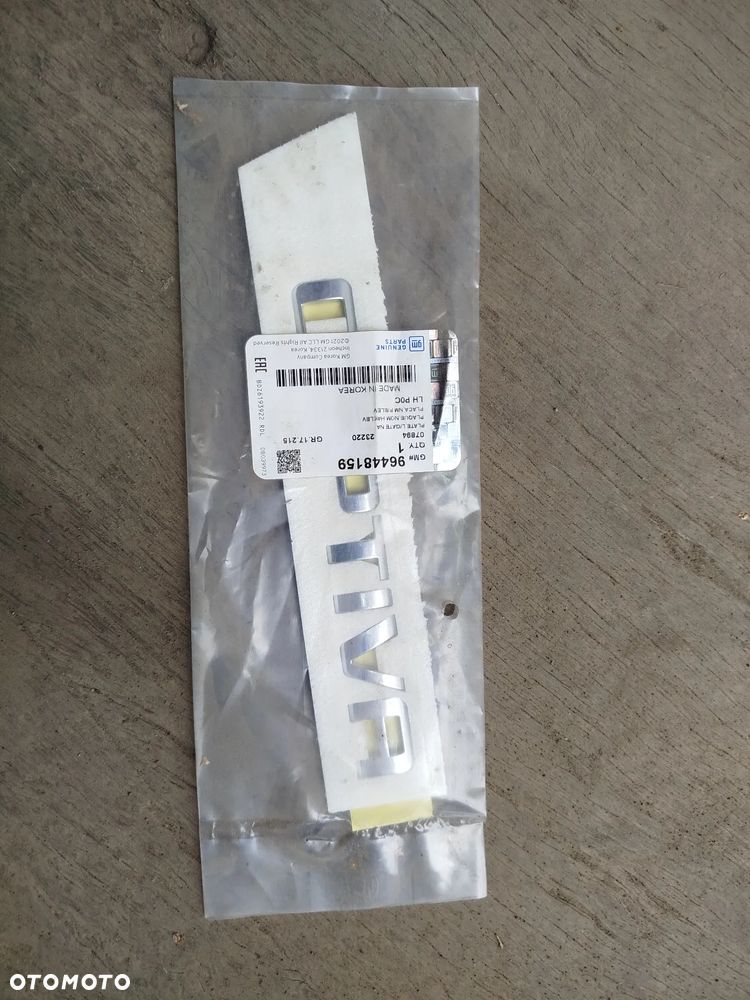 Chevrolet Captiva emblemat znacz k napis nie wy oryginał - 2