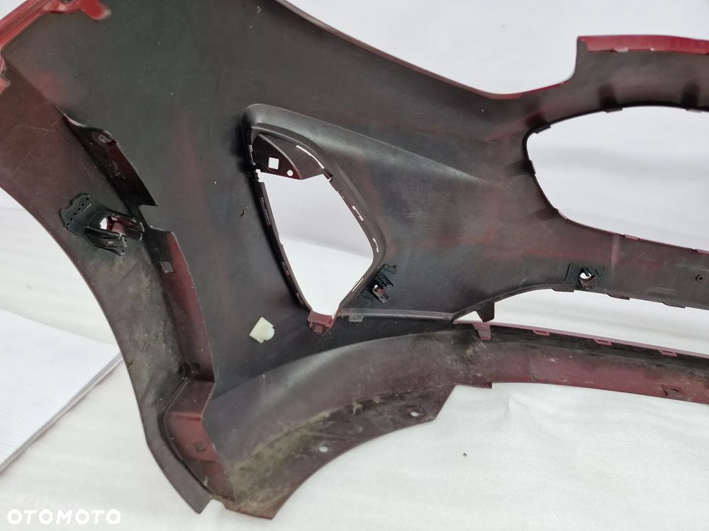 FORD FIESTA MK8 17- ZDERZAK PRZEDNI PRZÓD OPCJA NA 6X PDC , ŁADNY , BORDO METALIK , NR H1BB-17K819-A1 , NR AUKCJI NZ734 - 18