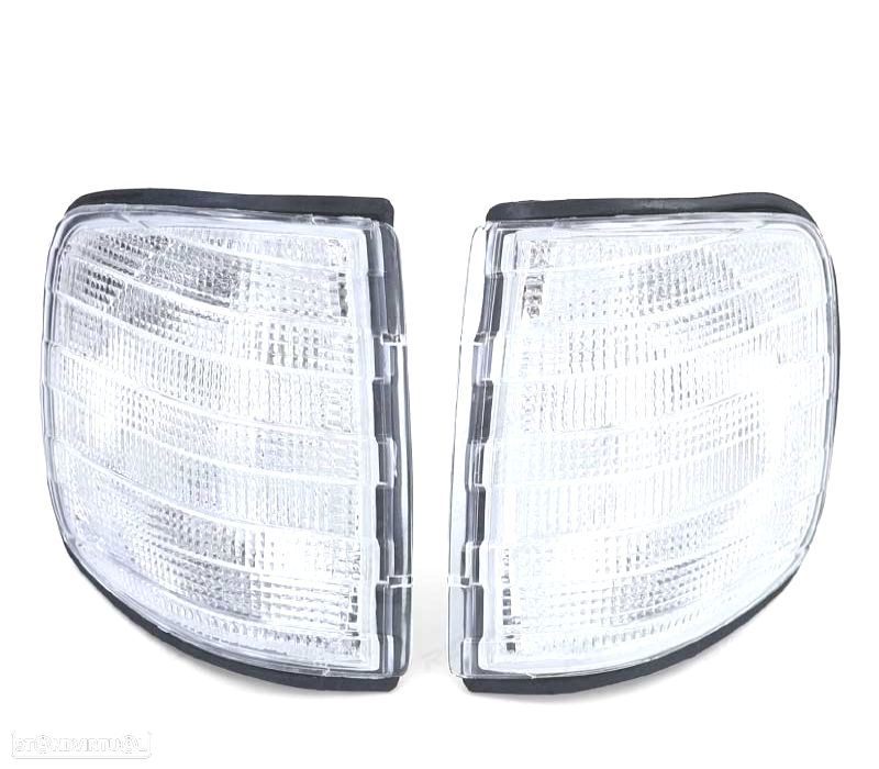 PISCAS FRONTAIS BRANCOS MERCEDES W124 BERLINA COUPÉ - 3