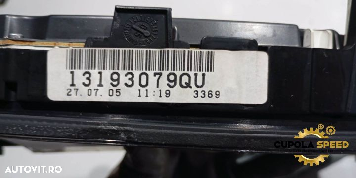 Ceasuri bord (EUROPA) 1.9CDTI Opel Vectra C [facelift] [2005 - 2009] - 2