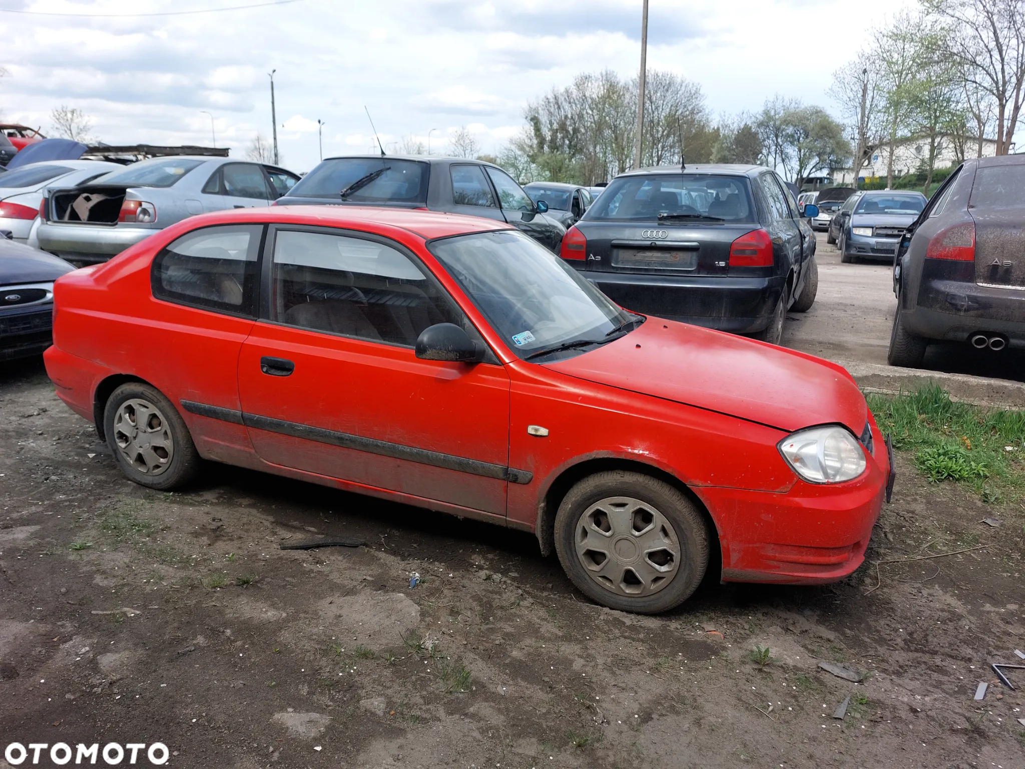Zderzak HYUNDAI ACCENT 1,5B 04R. maska,drzwi,klapa,lampy... - 2
