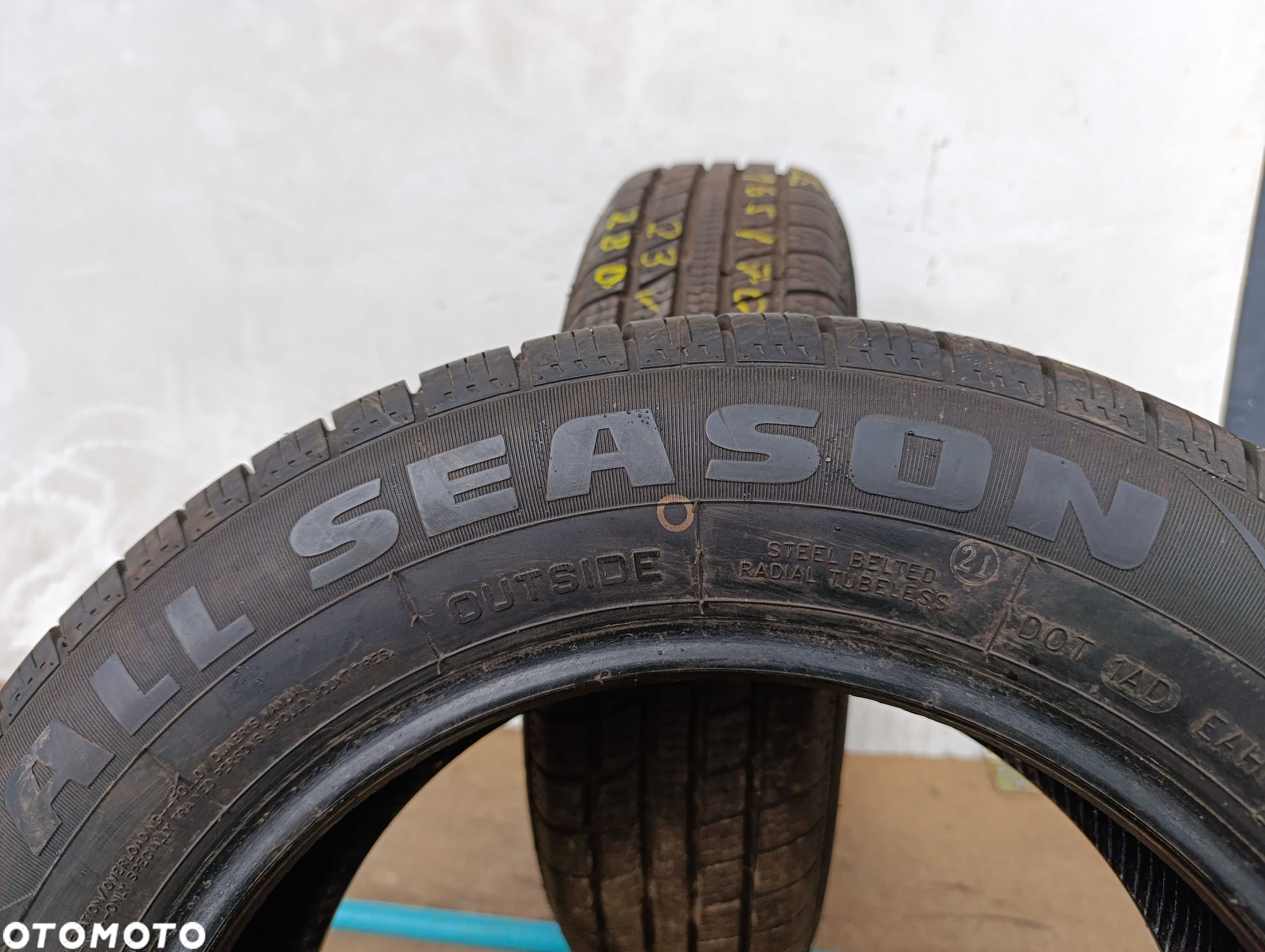 2x 165/70 R14 81T Torque All Season TQ025. 2023r 7,7mm - 6