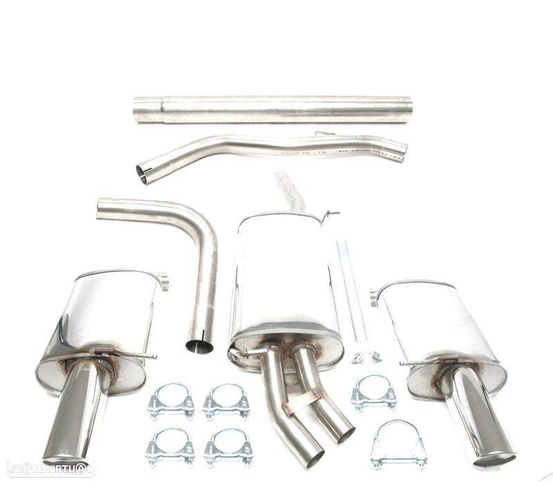 PANELA DE ESCAPE AUDI A4 B7 04-07 SIMPLES - 1