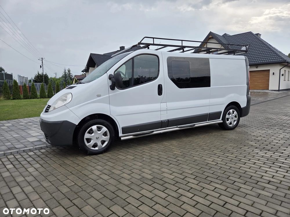 Renault TRAFIC LONG KLIMA TEMPOMAT ORYGINAŁ DUBEL KABINA ZADBANY FULL OPCJA DOPOSAŻONY - 1