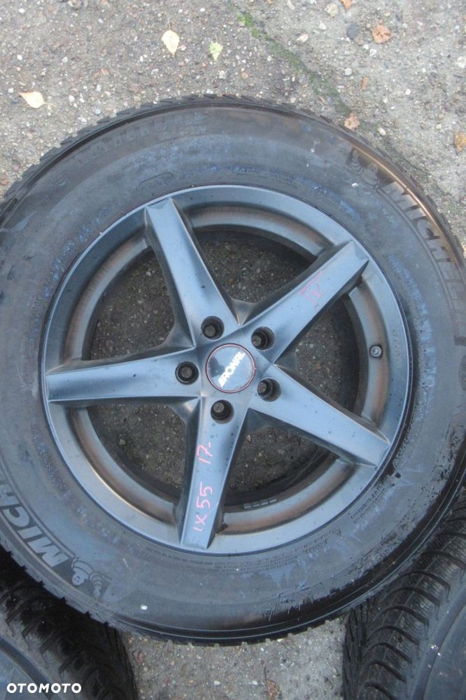 HYUNDAI IX55 FELGI ALUMINIOWE ALUFELGI 17" KBA 45651 KOMPLET - 6