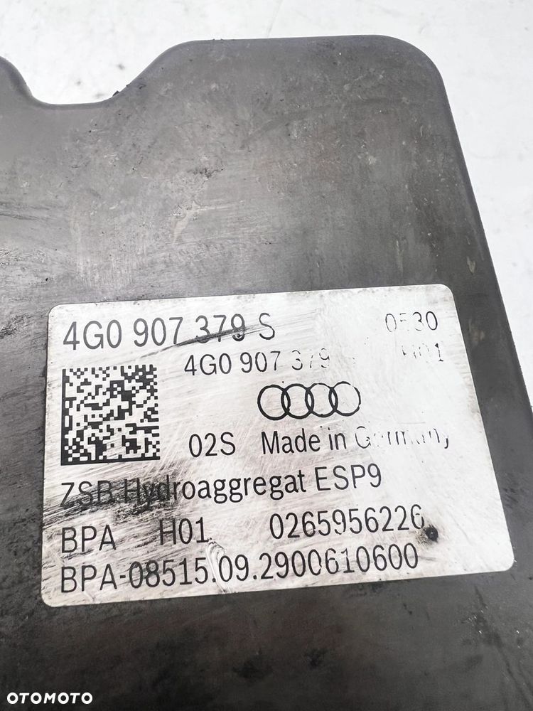 POMPA ABS ESP AUDI A6 C7 A7 4G0907379S 4G0614517AL - 7