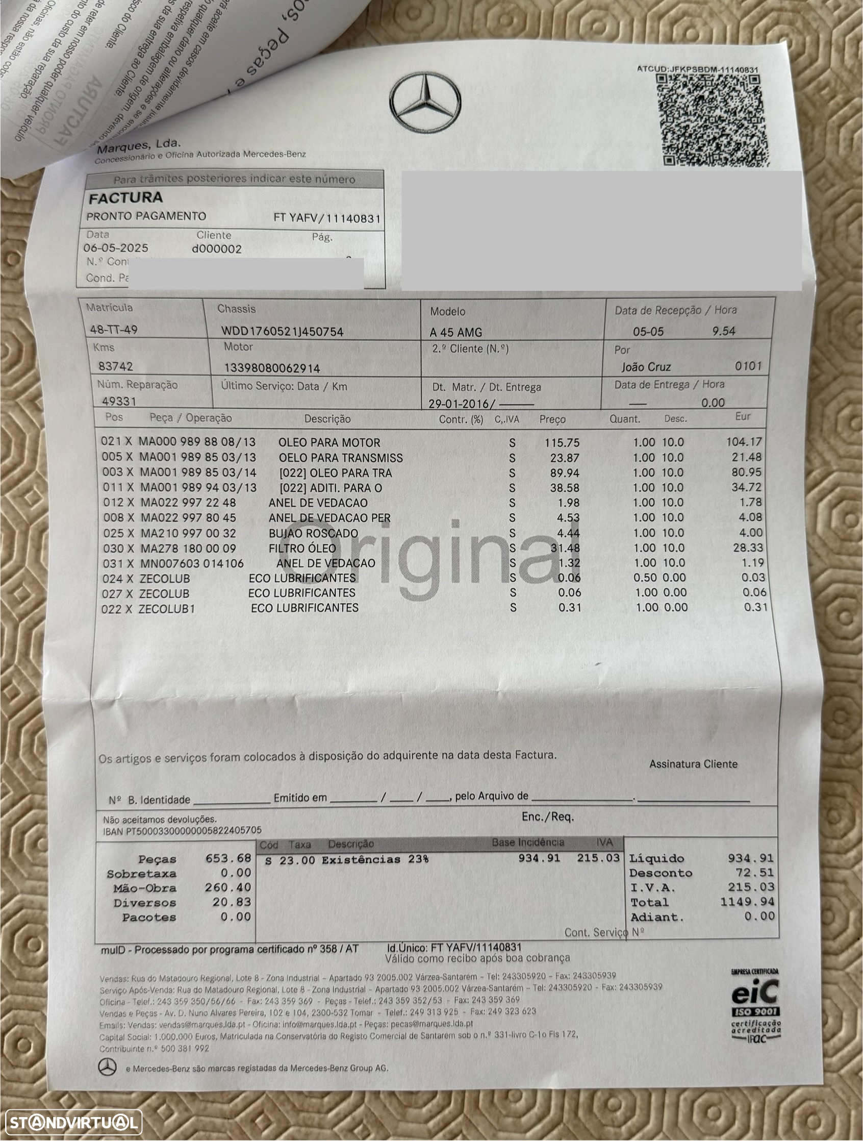Mercedes-Benz A 45 AMG 4Matic Speedshift 7G-DCT - 27