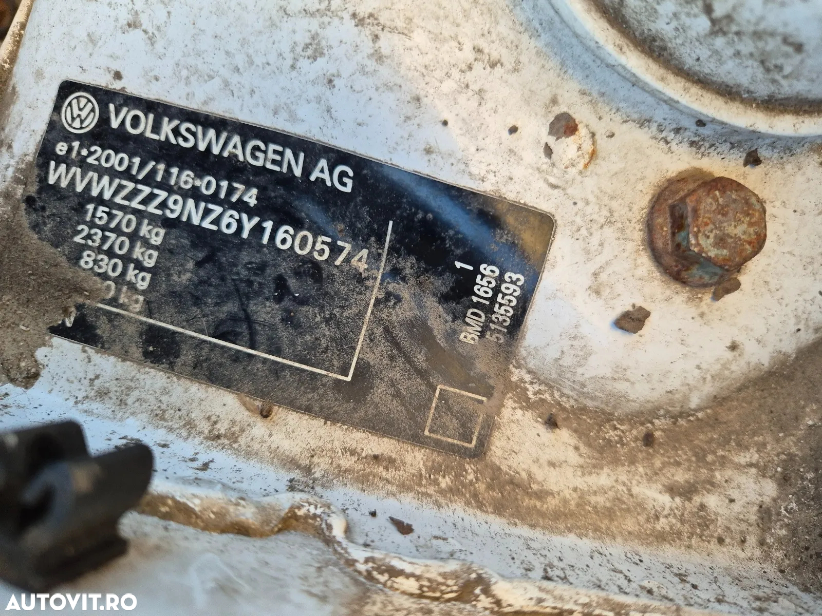 Cutie viteze manuala 5+1 trepte motor 1.2 benzina Vw Polo 9N 9N2 2007 2008 cod BMD - 2