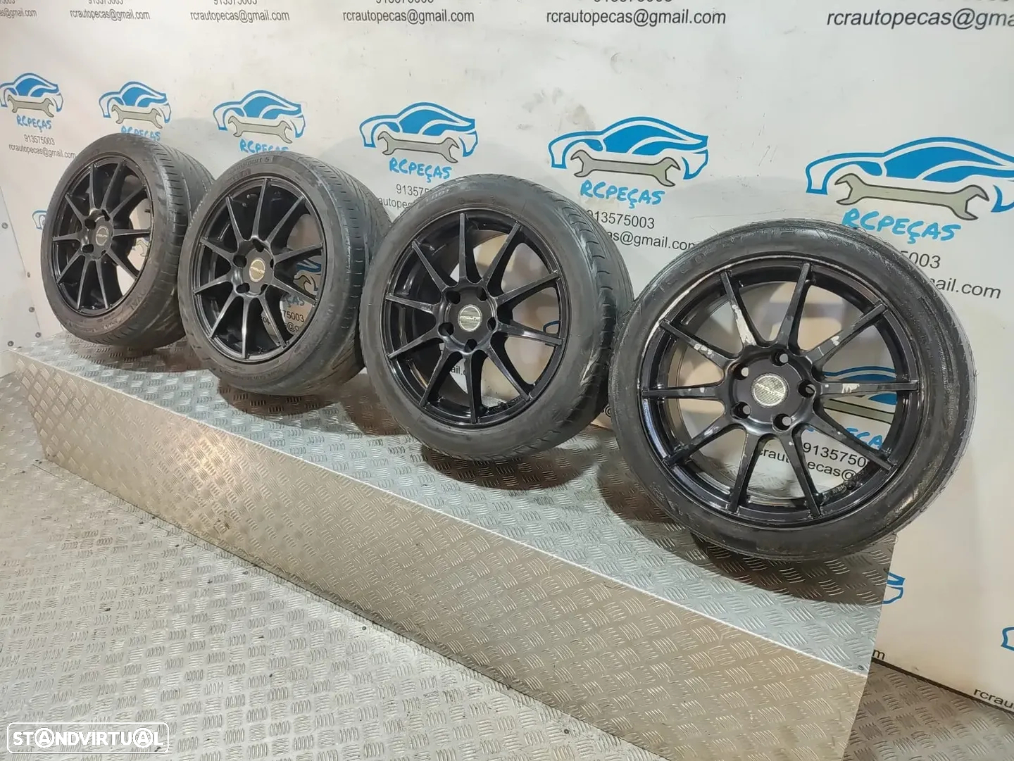 - Jantes 17" Originais Proline Wheels - BMW - 7,5J | ET38 | 5x120 - Originais - E87 | E81 | E88 | E82 | E90 | E91 | E92 | E93 | Polegadas | Jante - 17