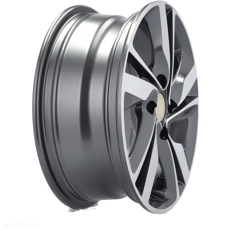 4x Felgi 15 4x100 m.in. do HYUNDAI Accent Bayon Getz i10 i20 KIA Picanto RIO Stonic - BK813 - 6