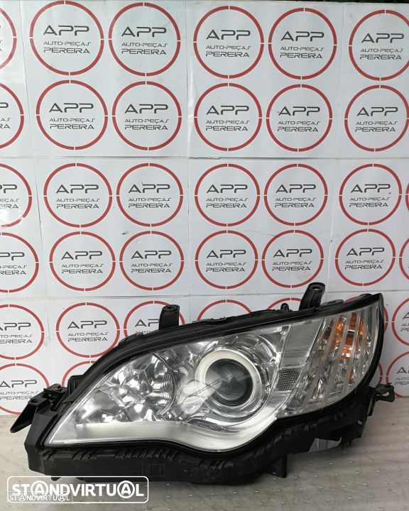 Subaru Legacy Outback de 2008, capot, farois, grelha, para choques, guarda lamas, reforço. - 1