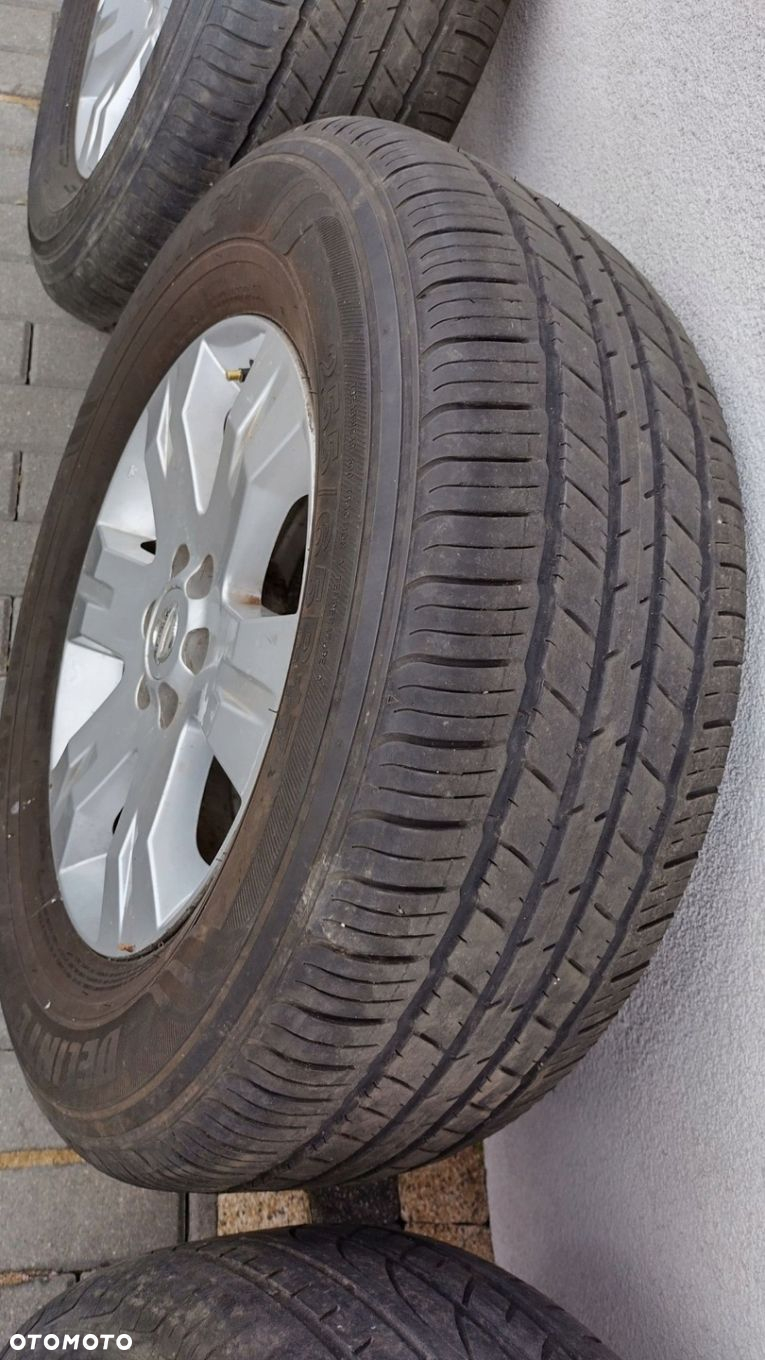 NISSAN PATHFINDER R51 NAVARA D40 KOŁA OPONY KOMPLET 17" DELINTE 255/65 - 14