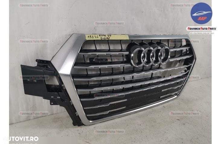 Grila Centrala Radiator originala cu senzori Audi  SQ7  4M [2016 - 202 - 2