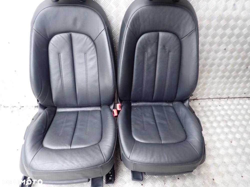 FOTELE  AUDI A6 C7 KOMBI SKÓRA KOMPLET - 7