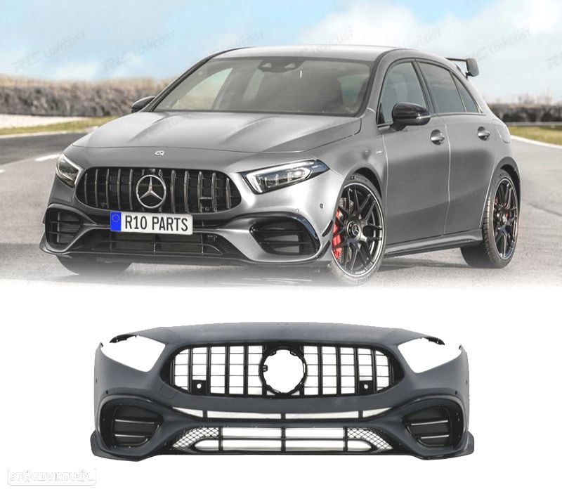 PARA-CHOQUES FRONTAL MERCEDES W177 V177 18- LOOK AMG A45 - 1