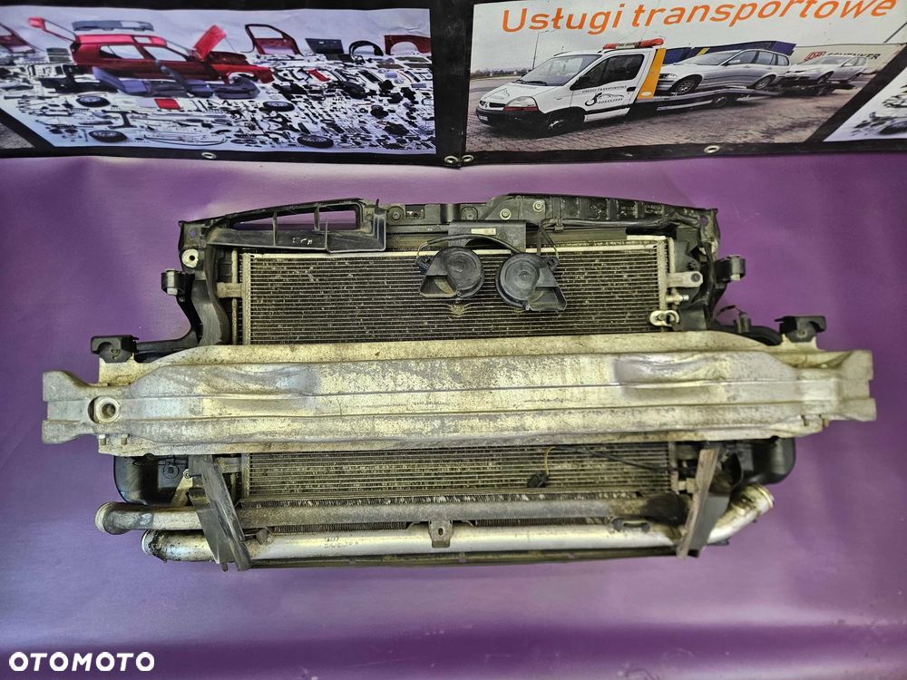 Pas Przedni Wzmocnienie Czołowe Belka Zderzaka Chłodnice Wentylatory 2.7 3.0 TDI AUDI A6 C6 - 14