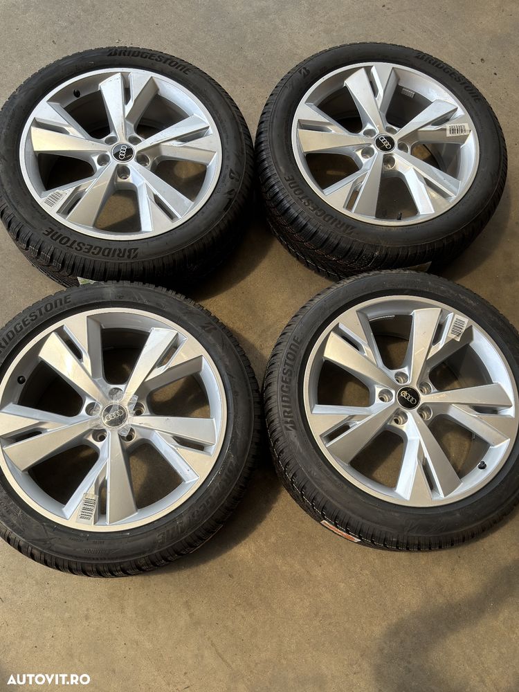 Vând jante originale Audi Q4 pe 20” noi cu anvelope noi de iarnă - 1