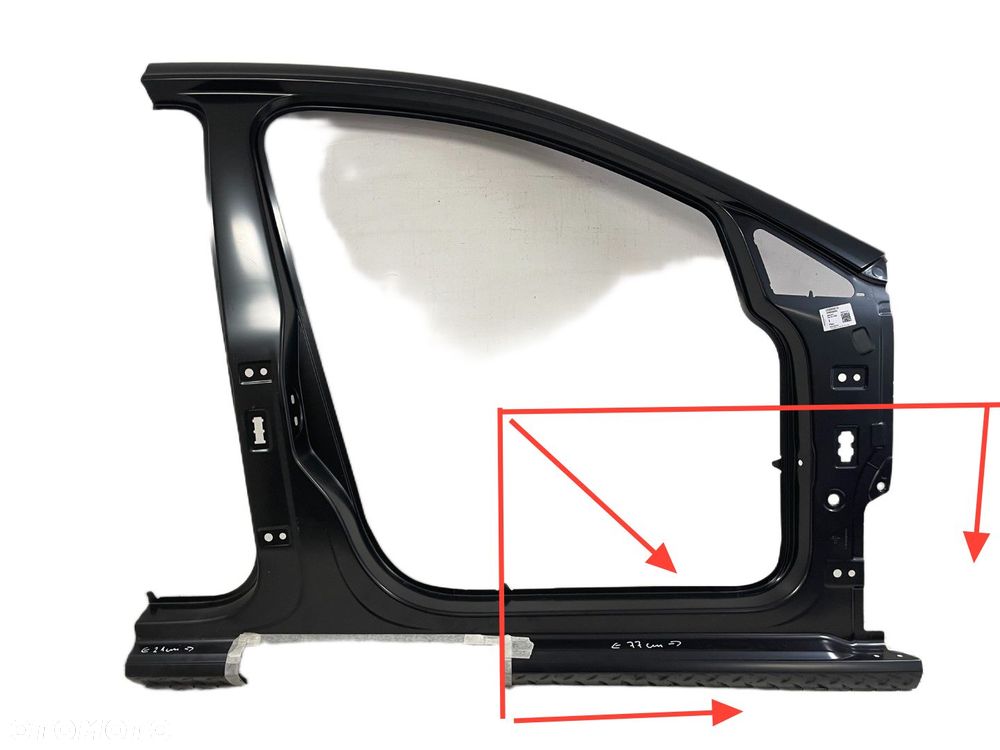 NOWY PRAWY PRZEDNI PRÓG PRAWA PRZÓD VW GOLF VII 7 12-20 5G9809836A - 1