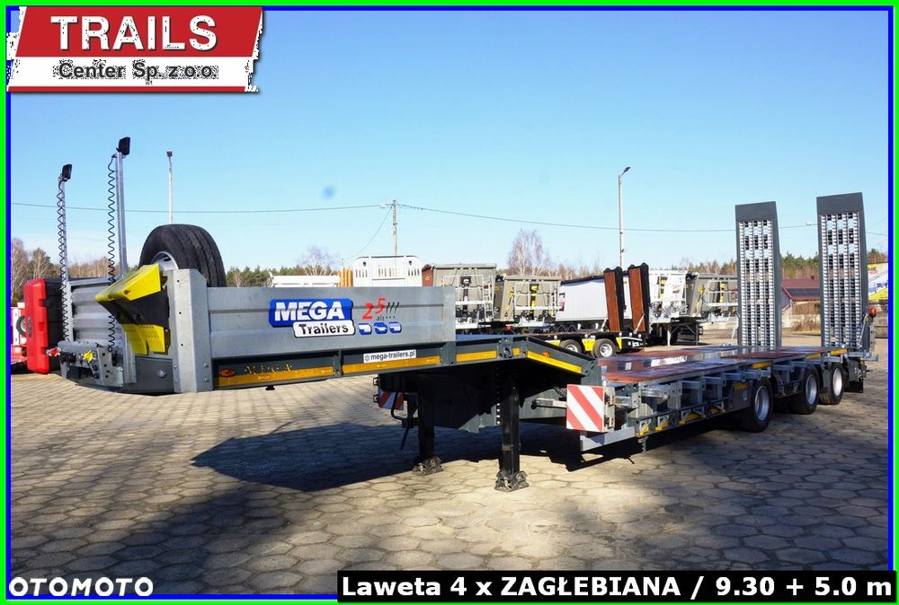 Inny Naczepa rozciągana dł. 18,60 m, zagłębiana x 4, szer. 3,00 m - NAJAZDY HYDRAULICZNE. !!! - 10