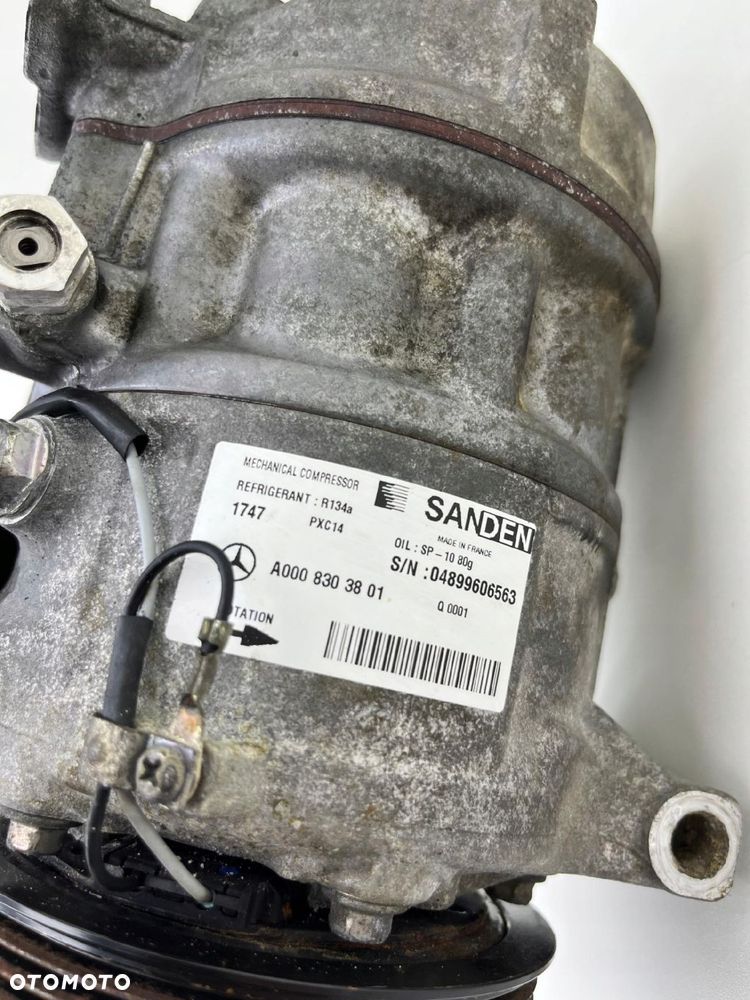 MERCEDES W205 W212 2.2 CDI SPRĘŻARKA KOMPRESOR KLIMATYZACJI A0008303801 - 5
