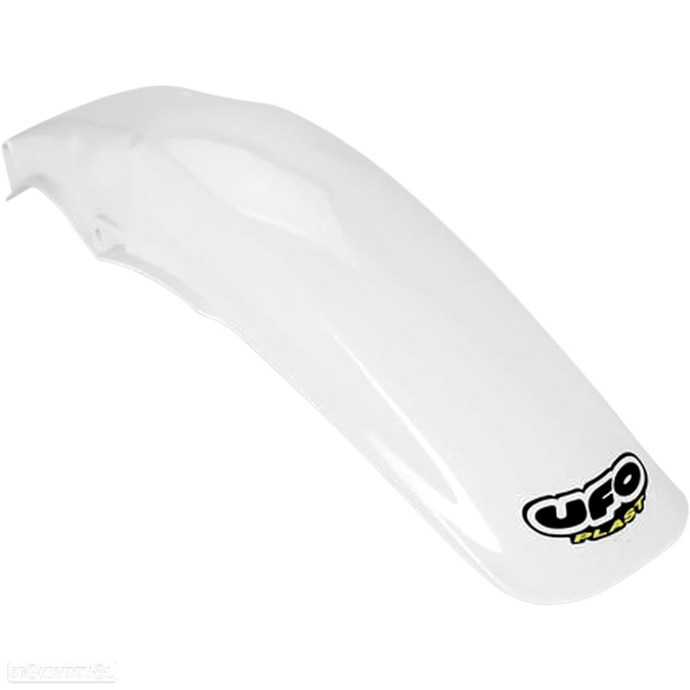 guarda lamas traseiro ufo branco honda cr 125 / 250 - 1