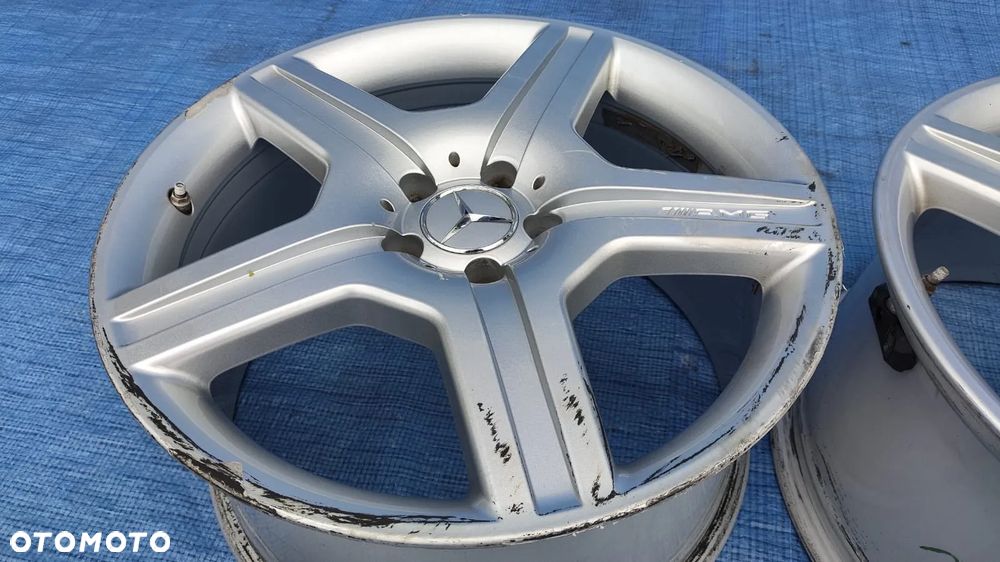 FELGA AMG ALUFELGA CZUJNIK 8.5J 9.5J 19 ET43 ORYGINAŁ A2214012602 A2214012702 A0045429818 MERCEDES S-KLASA W221 CL W216 - 5