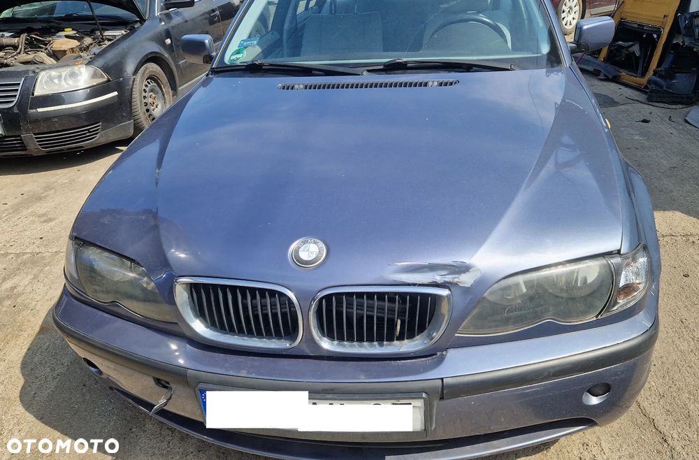 BMW E46 LIFT MASKA 372/5 STAHLBLAU METALLIC - 1