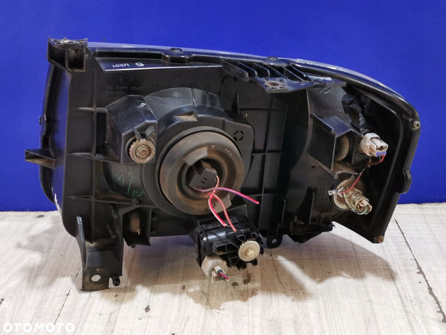 Ford Ranger IV 06/09 lampa reflektor prawa kompletna Anglik - 2
