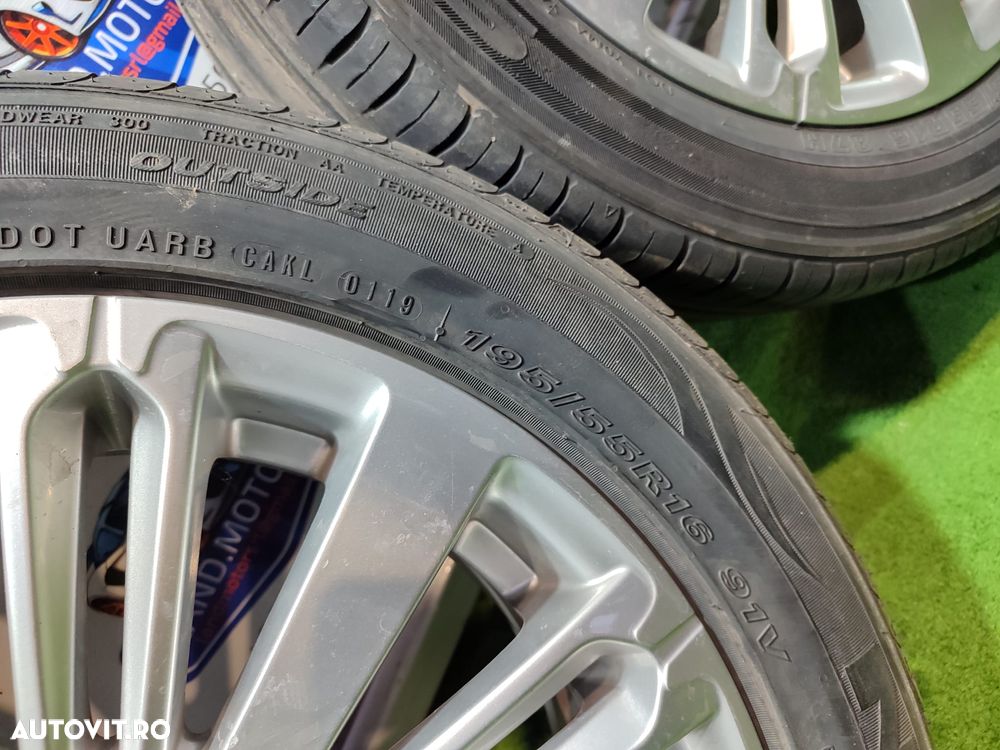 JANTE ALIAJ R16 4x108 PEUGEOT ( 3 BUC.) COD 195/55R16 91V / 6.0J16CH4-23 / 9808137577 - 7