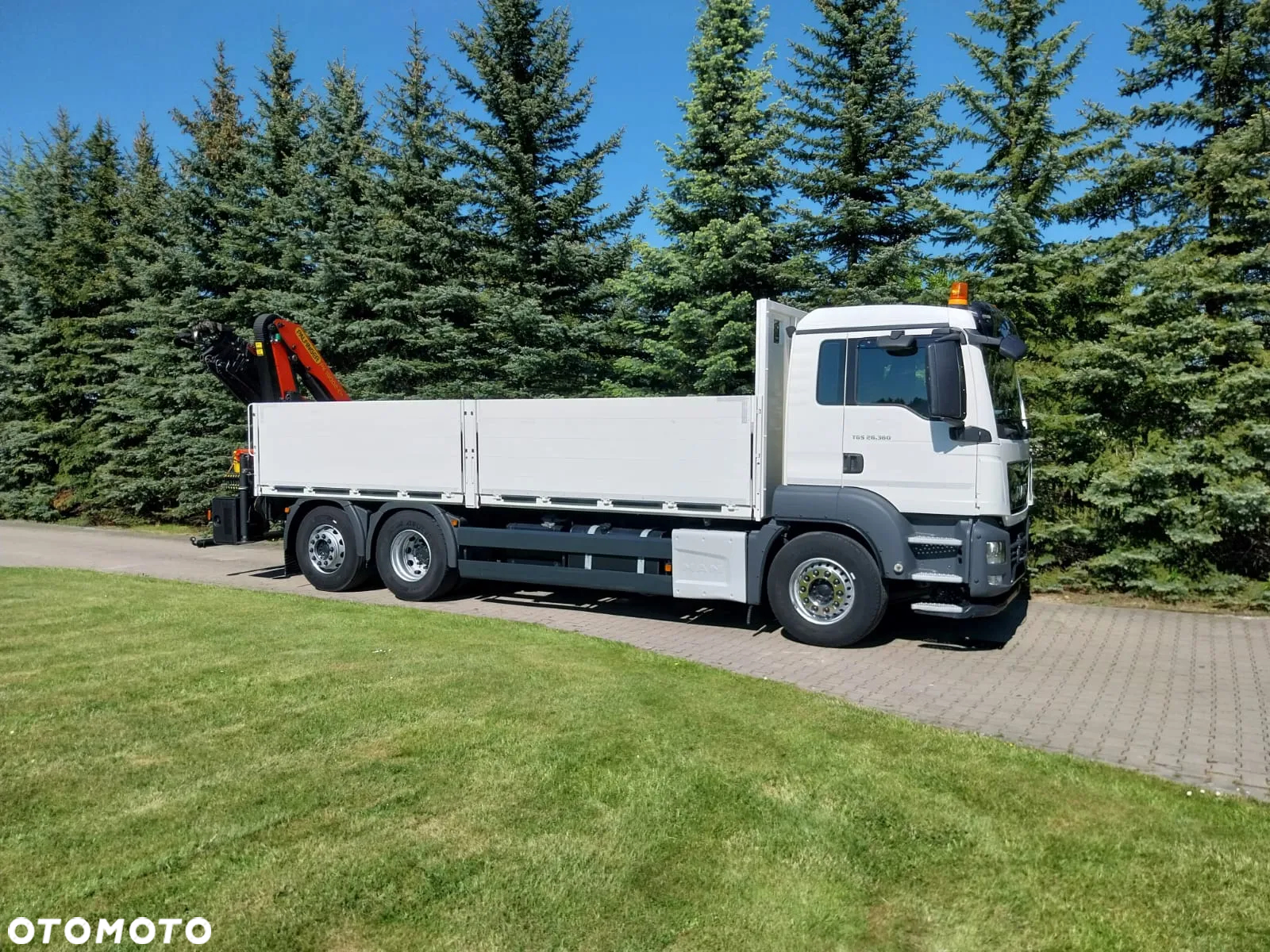MAN TGS z Palfinger 18002 / 15m / składany w Z/ pilot - 7