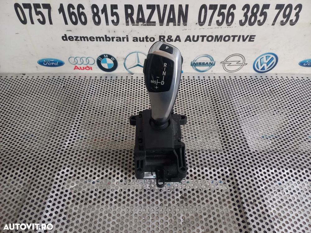 Timonerie Schimbator Joystick Selector Viteze Bmw Seria 7 F01 F02 F03 F04 Volan Stanga Dezmembrez - 2