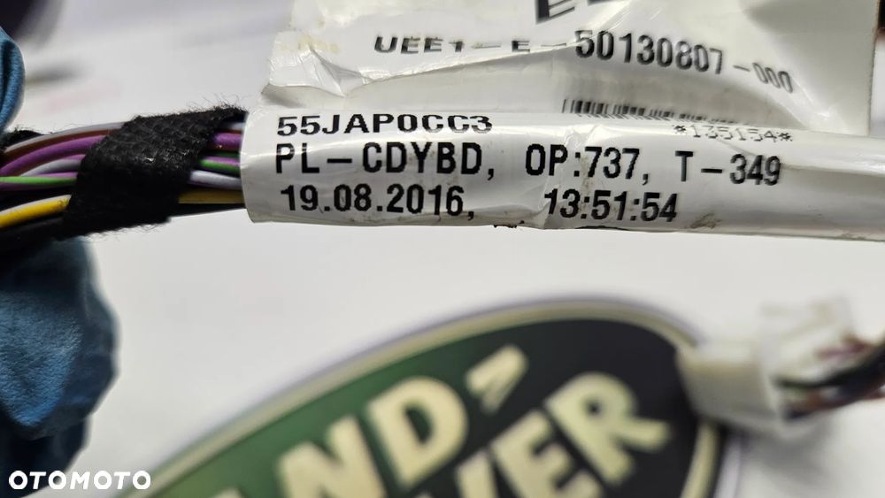 Jaguar XJ 351 LIFT 2015- Instalacja deski Wiązka kokpitu Przewody konsoli GW93-14401-ED - 7