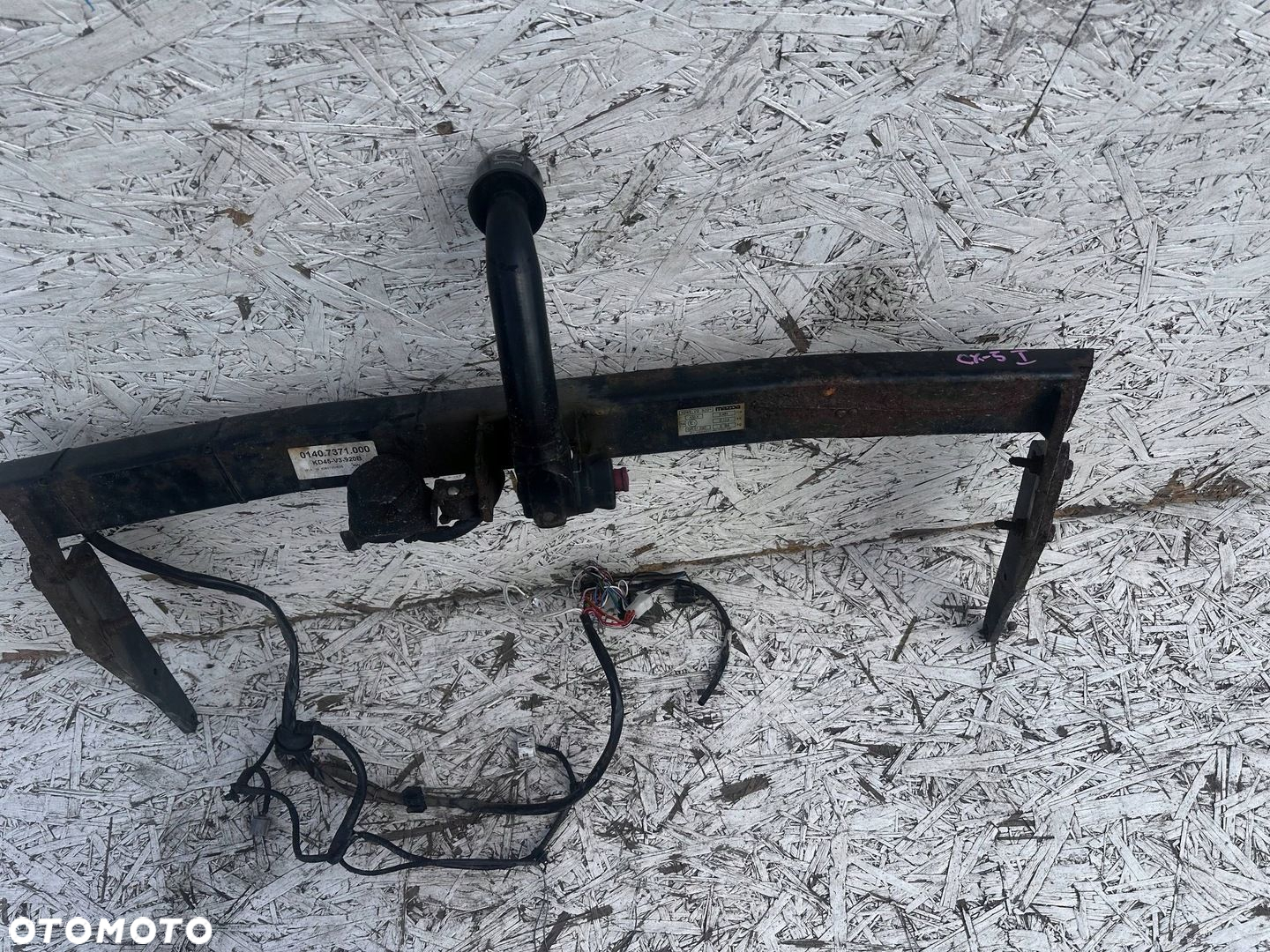 CX-5 I LIFT HAK HOLOWNICZY WYPINANY KD45-V3-920B INSTALACJA ORYGINALNY - 3
