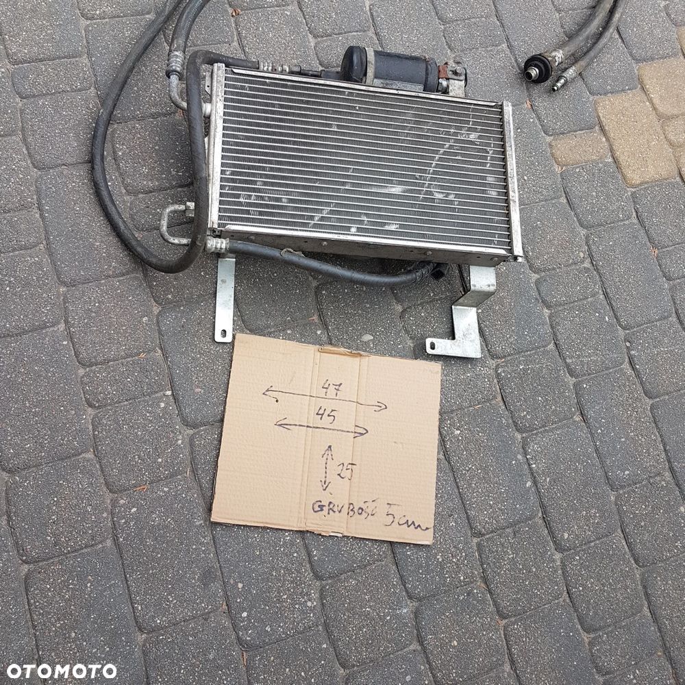 chłodnica wody klimatyzacji przewody czujnik klimatyzacji wentylator bobcat yanmar kubota traktor traktorek aixam ligier chatenet xtoo xto js jdm italcar town VA07AP12C31 - 5