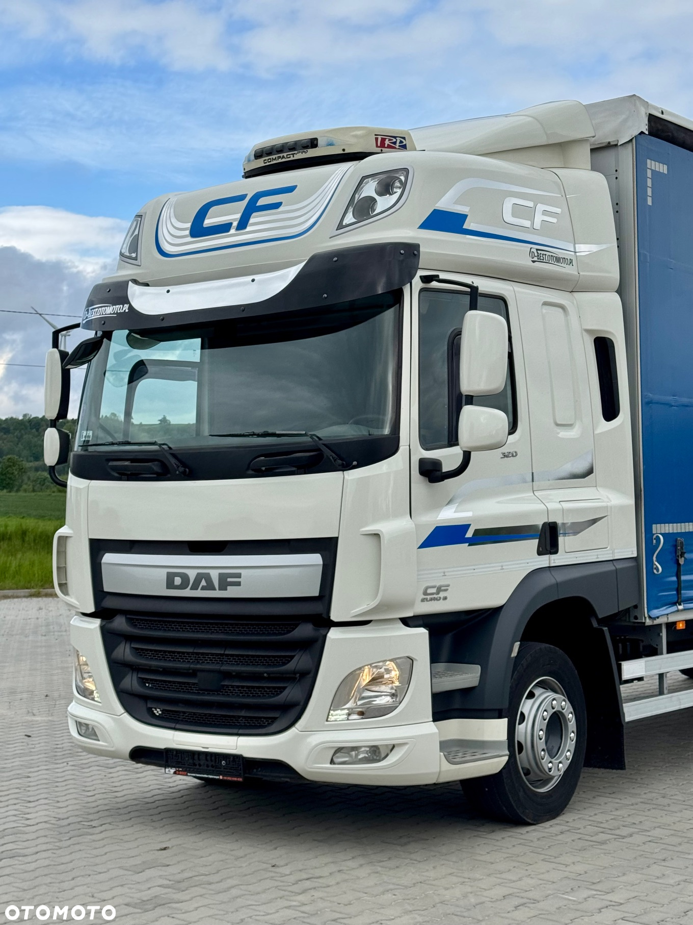 DAF CF 320 / FIRANKA / 24 EUROPALETY / SYPIALKA / AUTOMAT / KLIMA POSTOJOWA / 8 960 KG ŁADOWNOŚCI / 2017 ROK - 6