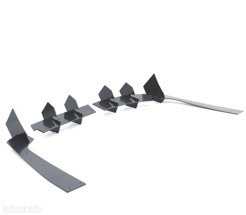 DIFUSOR FORD MUSTANG 15-17 PRETO BRILHANTE - 2