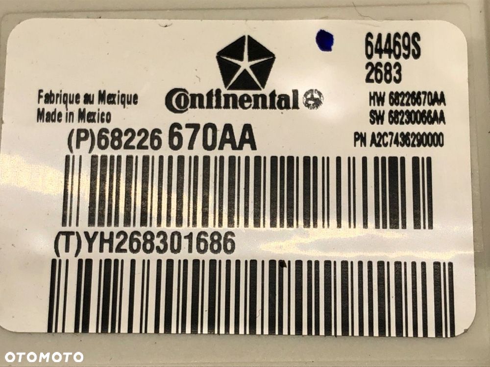 MODUŁ STEROWNIK  MASERATI QUATTROPORTE VI 2012 - 2022 3.0 S Q4 302 kW [411 KM] benzyna 2013 - 2022 - 5