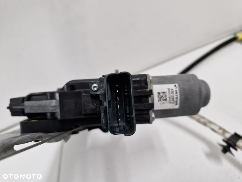 renault scenic iv mechanizm podnośnik silniczek szyby prawy przód przedni 6 pin - 7