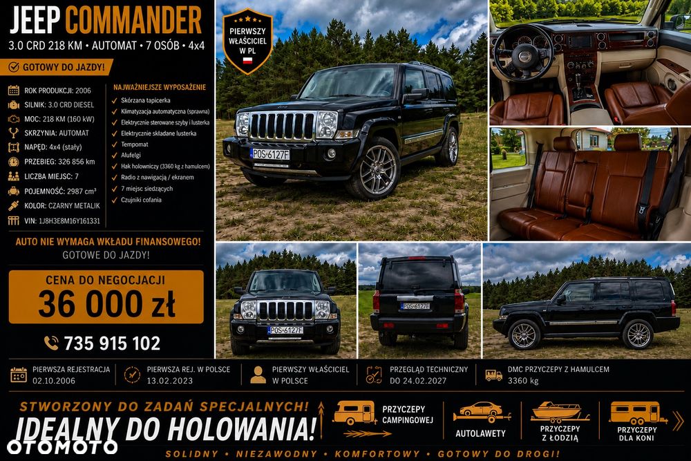 Jeep Commander 3.0 CRD Limited - 1