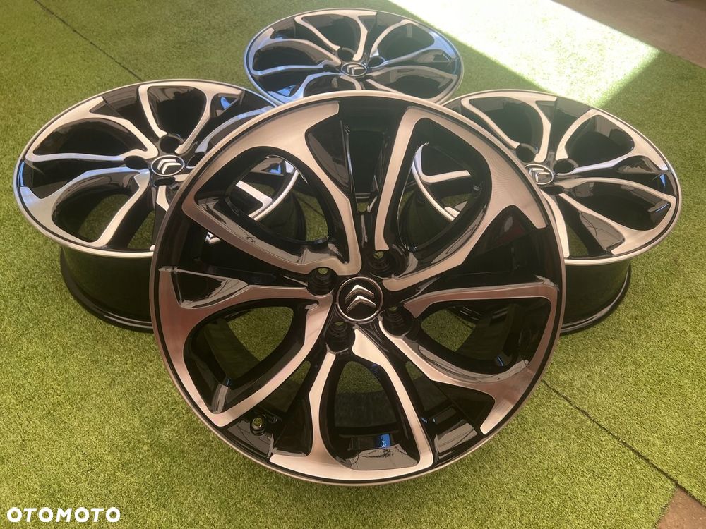 KOMPLET FELG FELGI CITROEN C4 DS3 DS4 PEUGEOT 208 2008 18 ET29 ORYGINALNE - 2