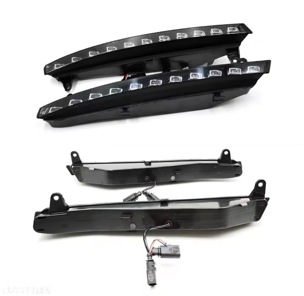 Lumini De Zi Cu Semnalizare DRL Daytime Daylight Audi Q7  2005-2010 - 4