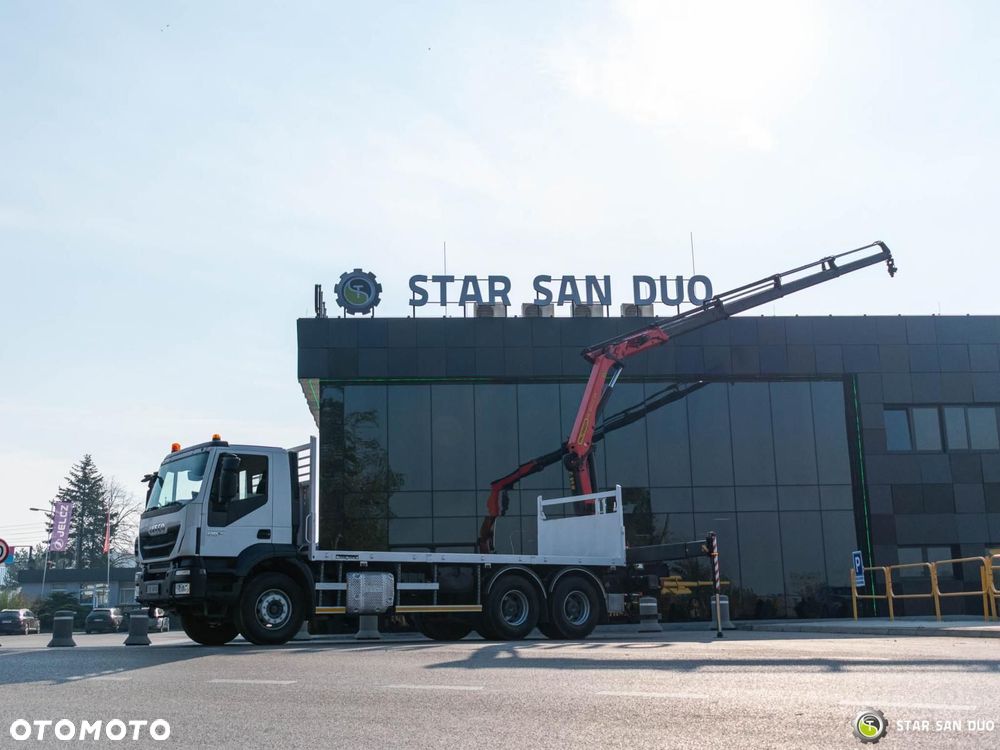 Iveco TRAKKER 410 6x4 Palfinger PK 18002 EH HDS Żuraw Rotator - 11