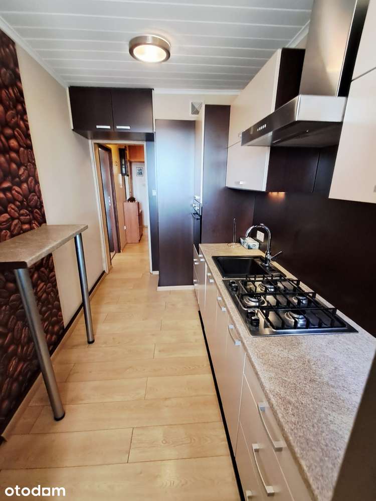 2 pokoje, pow. 55,90m2, duży balkon, IIIp., do zamieszkania, Legionów