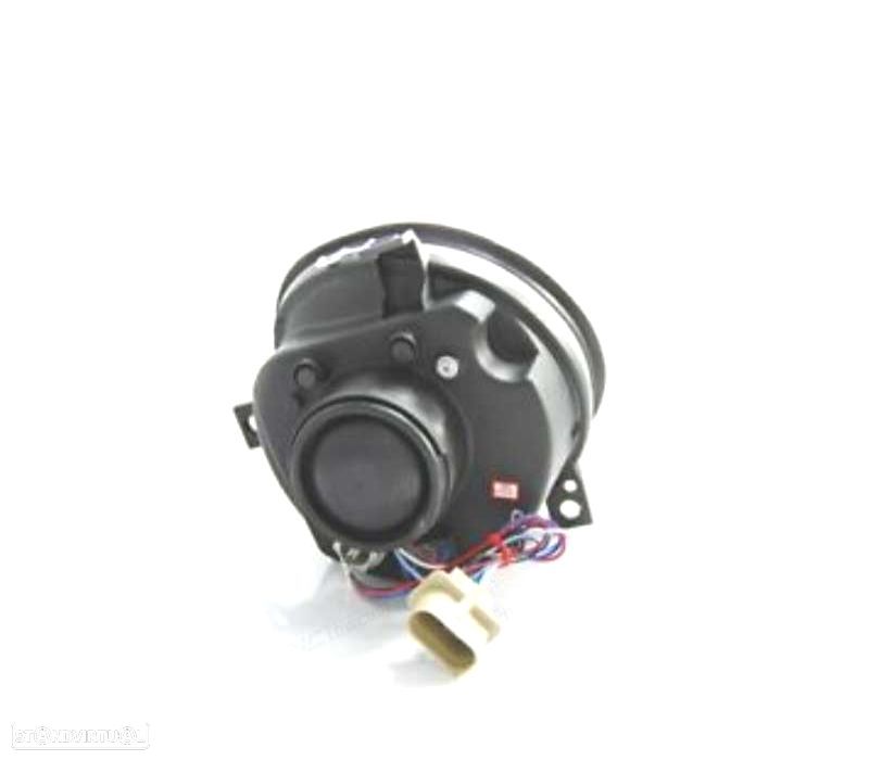 FARÓIS VOLKSWAGEN VW LUPO 98-05 LUZ DIURNA OLHOS DE ANJO FUNDO CROMADO - 3