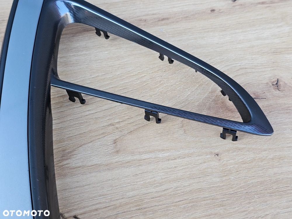 DEKORY DRZWI LISTWY RĄCZKI LEWY PRAWY PRZÓD OPEL ASTRA J SREBRO CARBON - 12