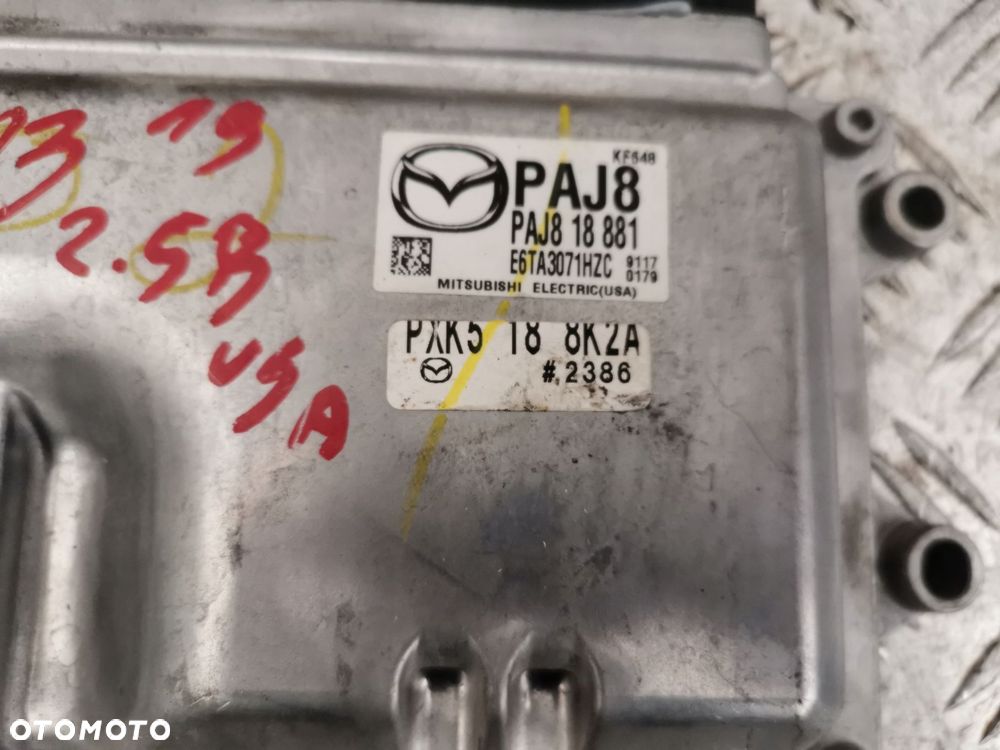 MAZDA 3 IV BM MAZDA CX30 KOMPUTER STEROWNIK SILNIKA USA 2.5 PAJ818881 - 2